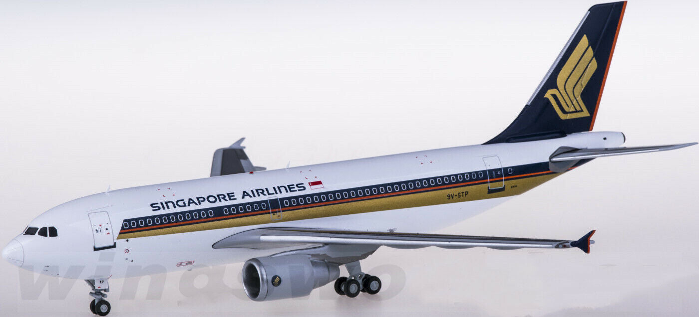 1:200 JC Wings SINGAPORE AIRLINES AIRBUS A310-300 Passenger Plane Diecast Model