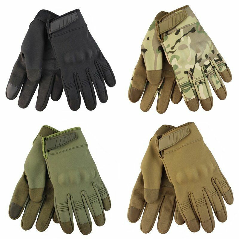 Waterproof Tactical Gloves Outdoor Sports Combat Anti-Slip Shell Tactical Hiking