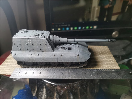 3D Printed 1/72 Germany E100 Heavy Assault Gun Tank Model Finished Product