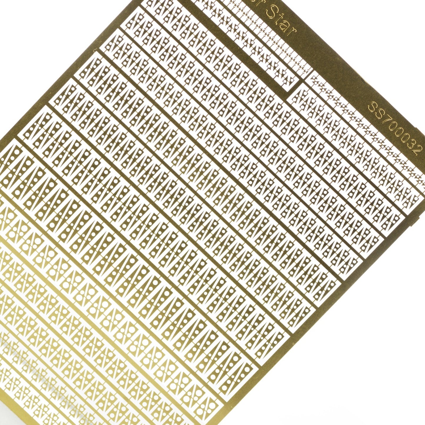 SSMODEL SS700032 1/700 WWII Warship Triangular Perforated Gussets