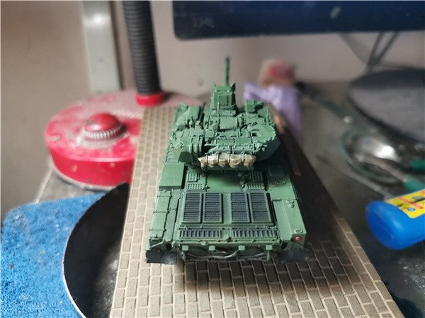 3D Printed 1/72 Russian Project 195 Tank Finished Product