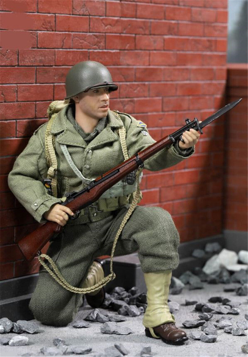 DID Palm Hero Series WWII US 2nd Ranger Battalion 3rd Private Caparzo 1/12 Model