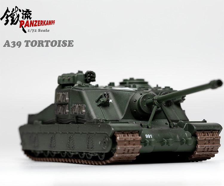PANZERKAMPF 1/72 US A39 Turtle Heavy Military Assault Tank Finished Model Toys