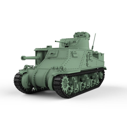 SSMODEL SS100524 1/100 15mm WarGaming Military Model Kit US M3 Lee Medium Tank