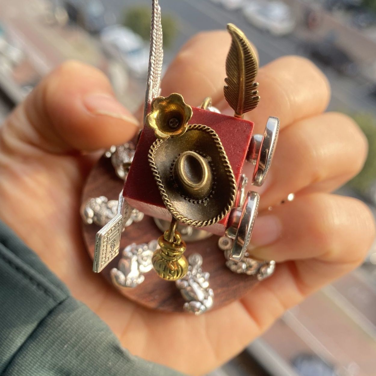 Pixiu Steampunk Robot Ornament Handmade Creative Car Desktop Gift Decor