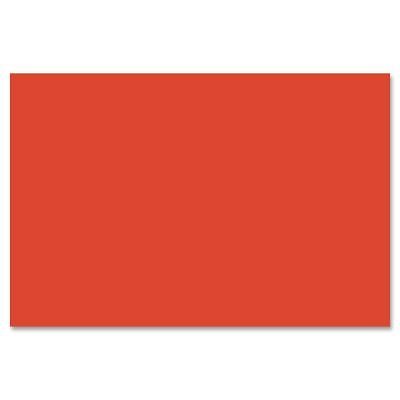 Pacon Red Orange Construction Paper, 12" x 18", 50 Sheets (6207)