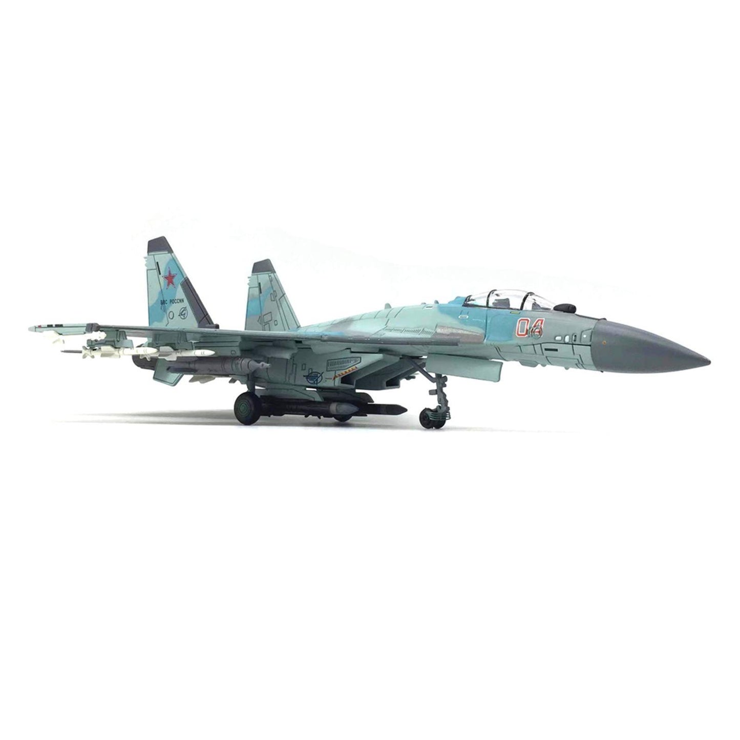 SU-35 Super Flanker Aircraft 1:100 Model Fighter Aviation Military Exhibition