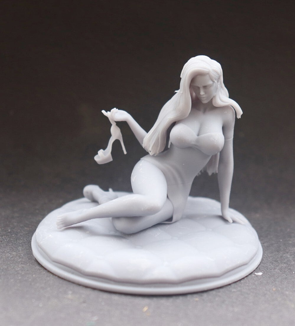 1/24 resin figures model Sexy Nightclub Girl Jessica 3D Printing Unassembled