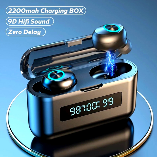 Bluetooth 5.0 Wireless TWS Earbuds Headphone Headset Noise Cancelling Waterproof