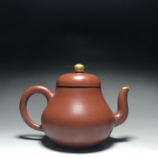Chinese Yixing Zisha Clay Handmade Exquisite Teapot(思亭 底款:孟臣)
