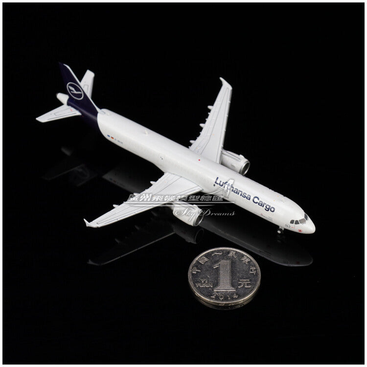 1:400 GeminiJets Lufthansa Cargo AIRBUS A321P2F Airplane Diecast Aircraft Model