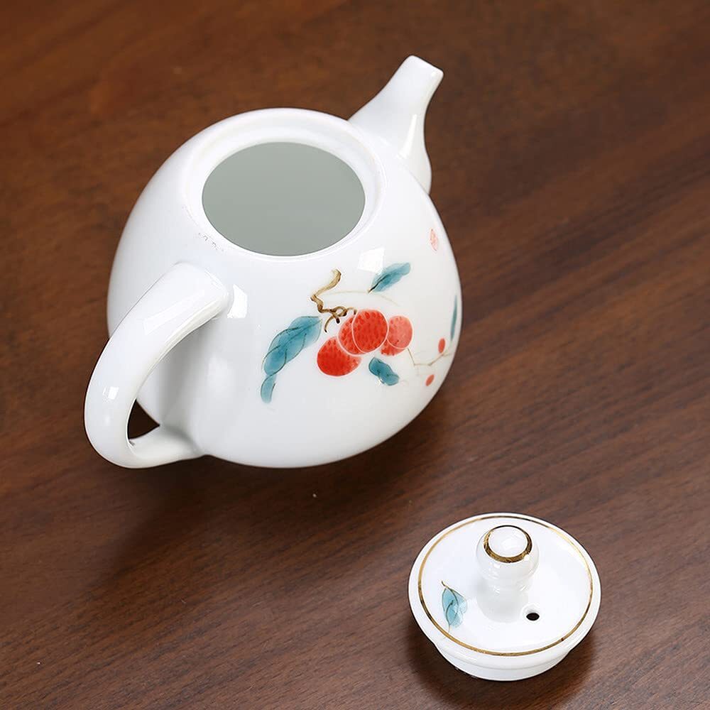 250ml Underglaze Painted Porcelain Teapot Hand Painted Kung Fu Tea Set Kettle