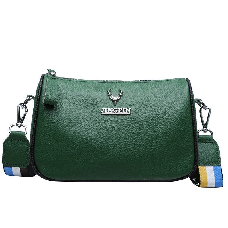 Women Handbag Leather Bag High Quality Soft Cowhide Shoulder Bag Messenger Purse