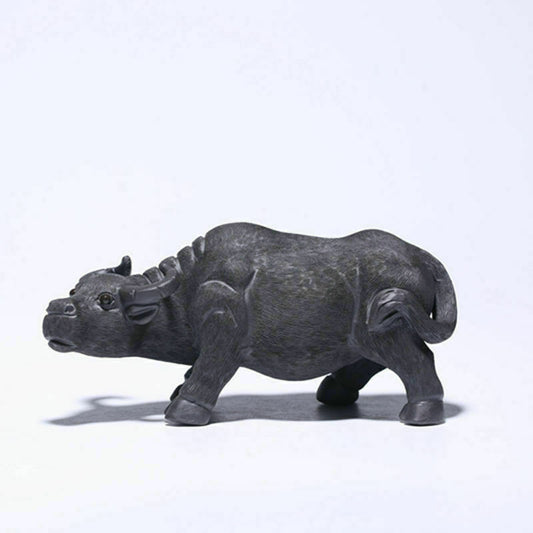 handmade boutique tea pet ox statue yixing zisha tea play home decoration new
