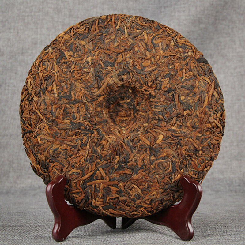 Pu'er Tea Spring Black Tea Pu-Erh Ripe Tea Emperor Golden Cake Single Bud 357g