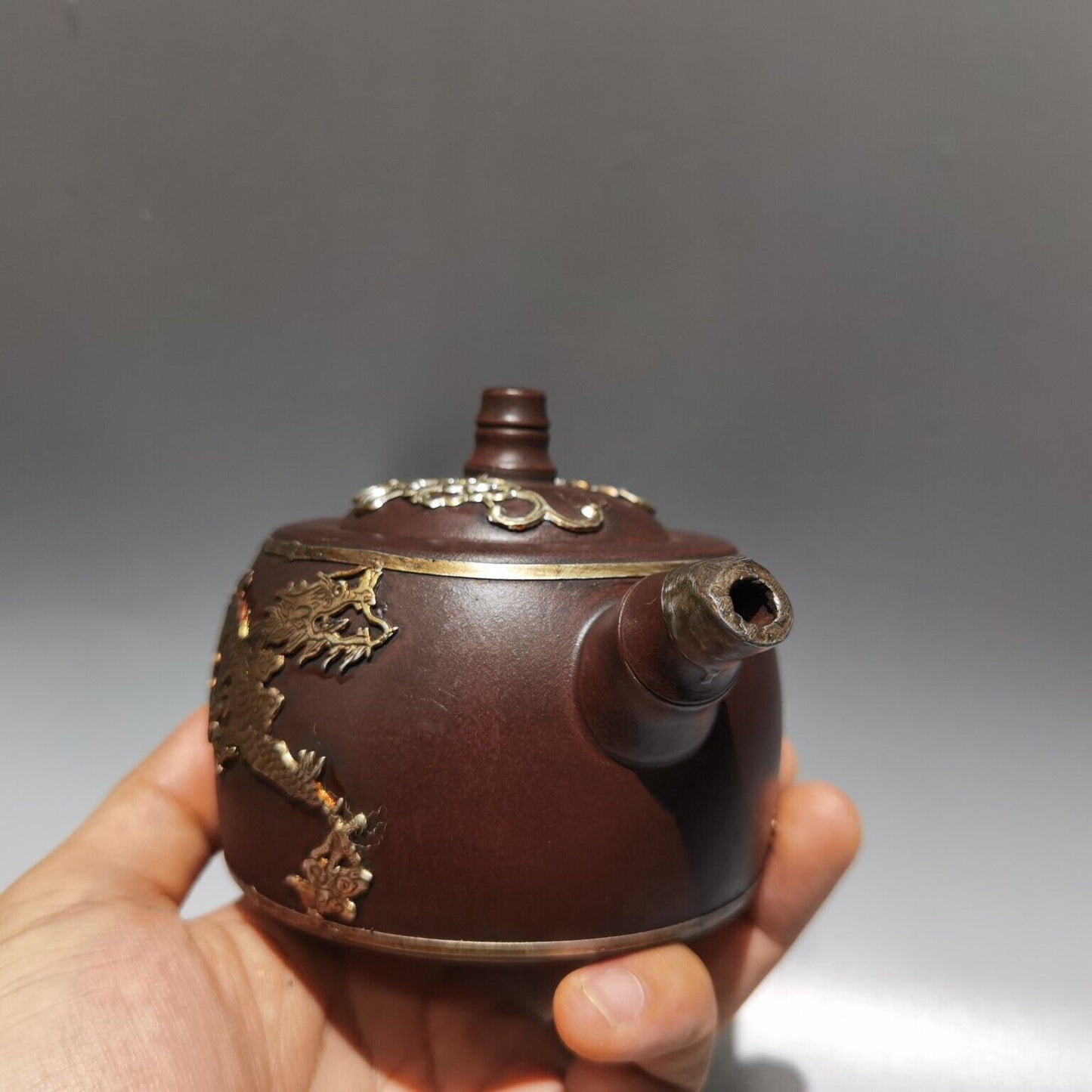 vintage chinese yixing purple clay teapot zisha ceremony teaware collection rare
