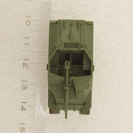 1/144 Painted Military Model Kit US T40 3-inches Artillery Tank Destroyer