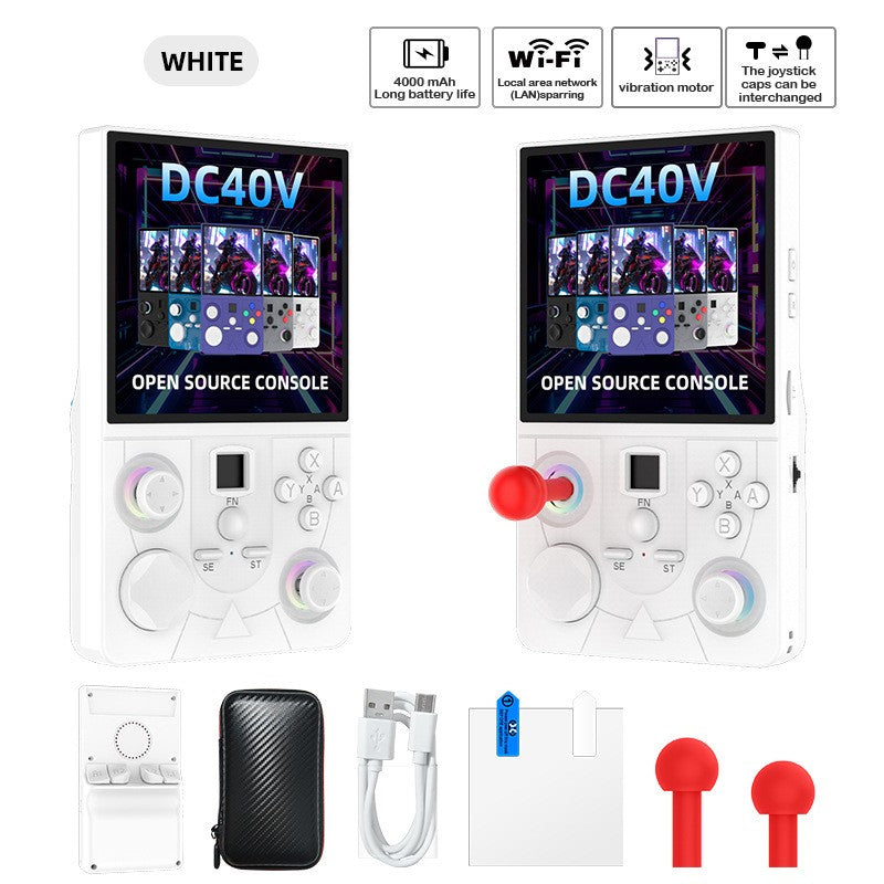 New Upgraded DC40V Retro Handheld Game Console, 128GB Mini Video Game