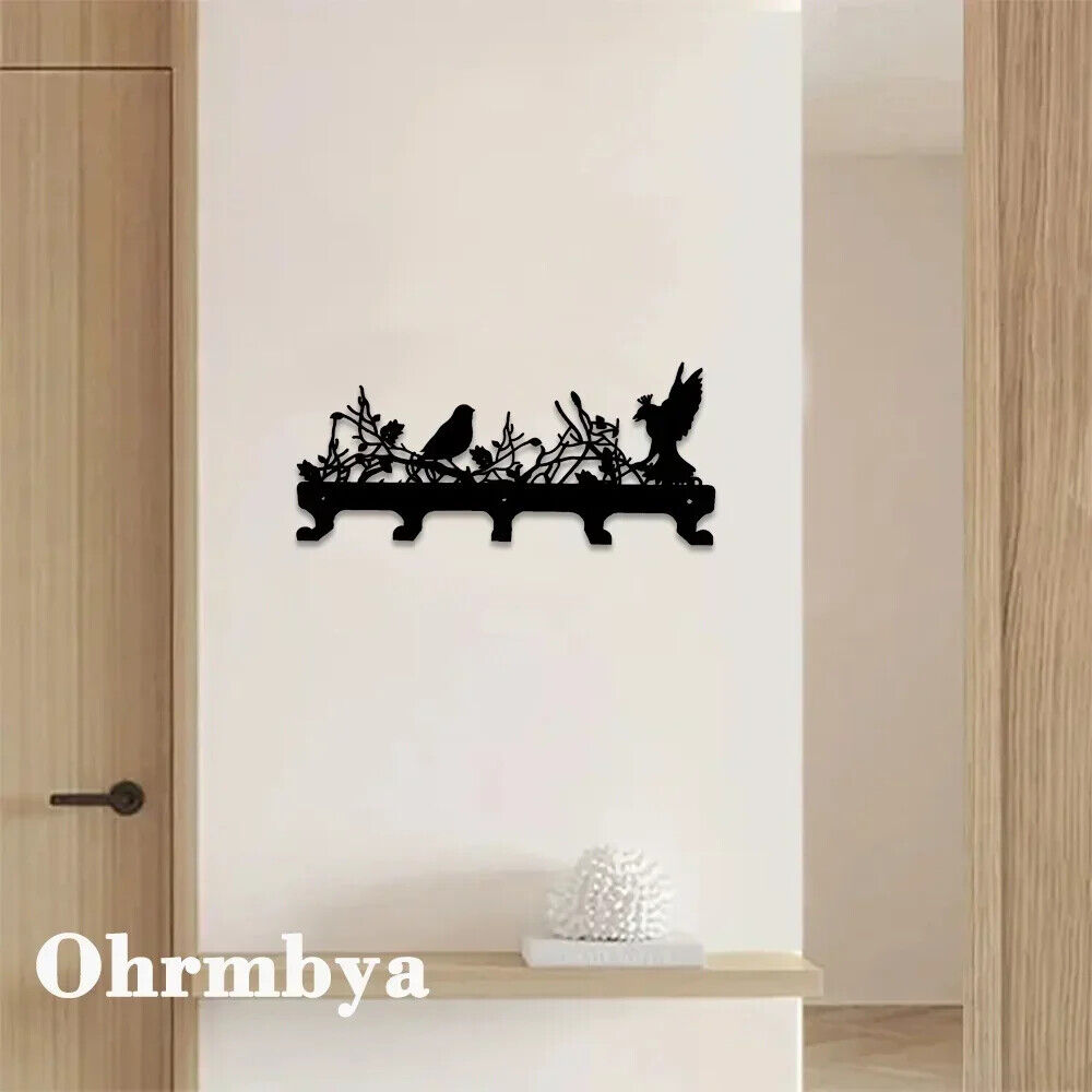 Metal Wall Mounted Coat Hanger, Wall Rack Hook, Multipurpose Hanger Rack