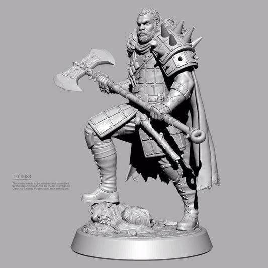 1/24 resin figure model kit Yinlun Back Street Series Axemaker 3D Printing
