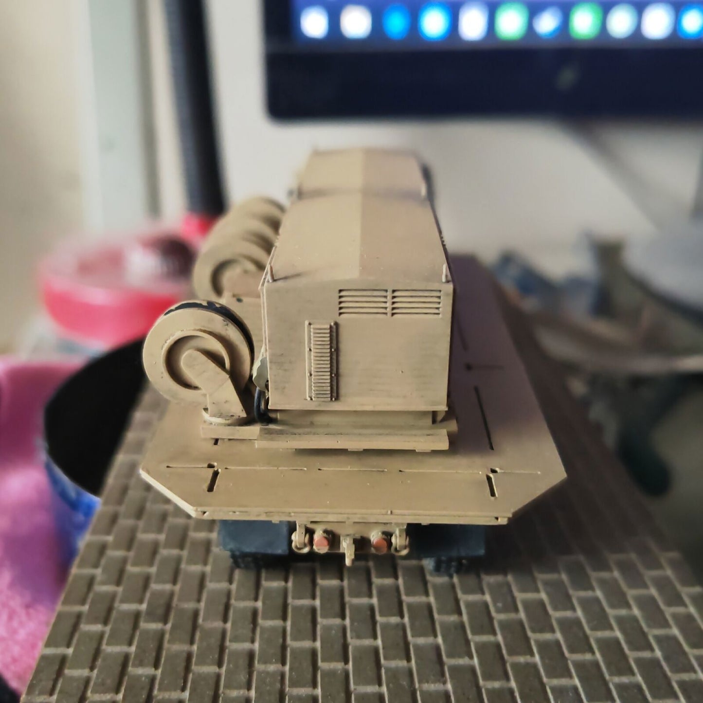 1/72 U.S Patriot Missile Power Supply Vehicle 3D Painted Finished Tank Model