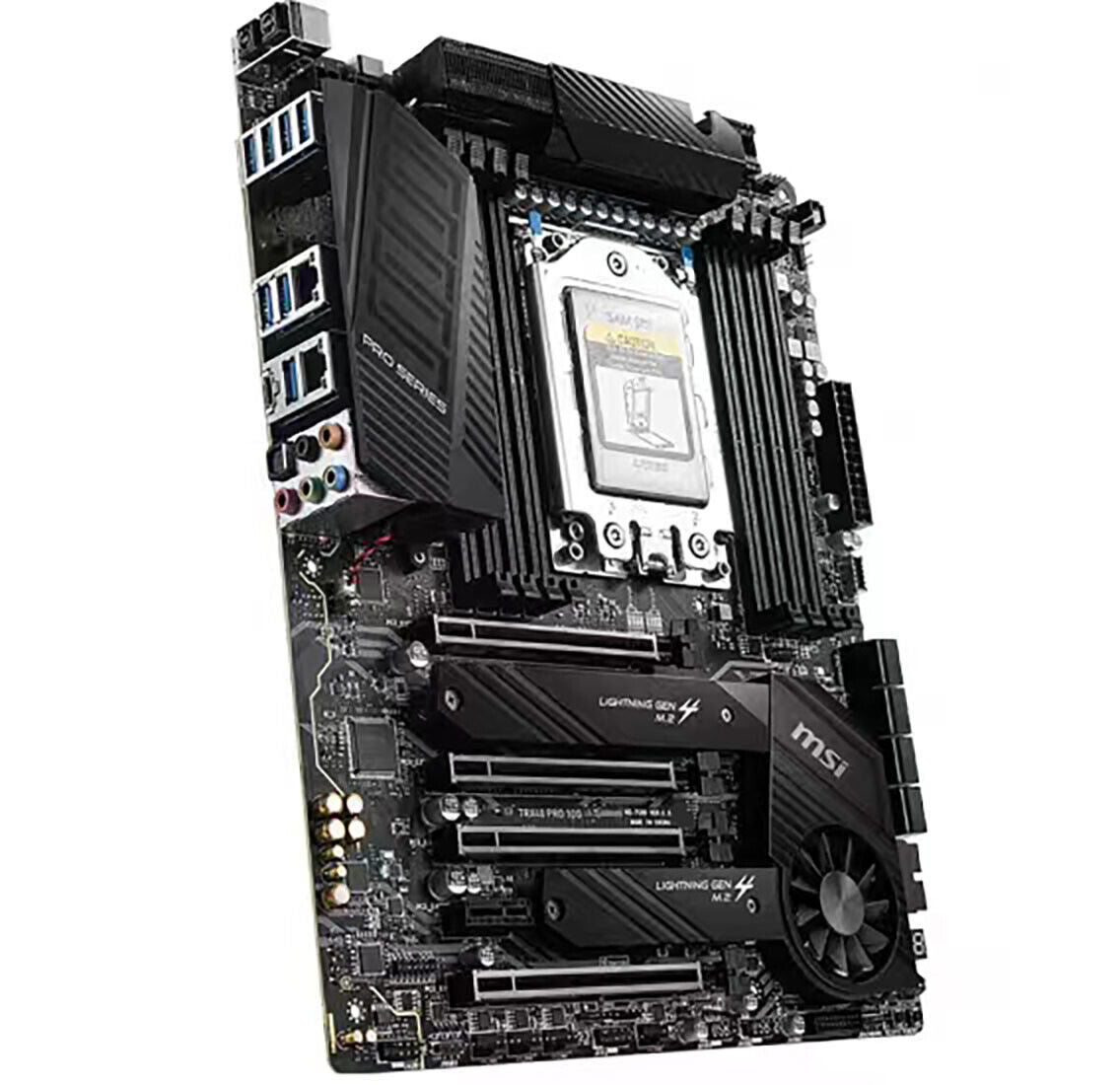 MSI TRX40 PRO 10G supports 3960X 3970X 3990X CPU MSIAMD motherboard