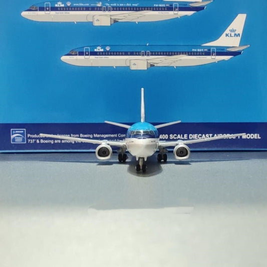 1:400 JC Wings KLM B737-400 PH-BDS Passenger Airplane Diecast Aircraft Model