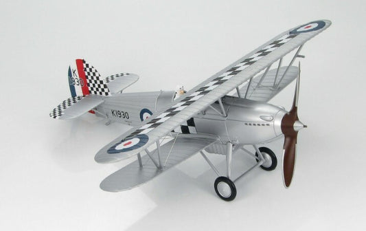 HM Hawker Fury I Sqn Leader RAF No.43 Sqn Fighting Cocks 1/48 diecast model