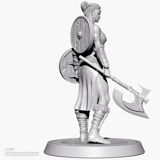 1/35 resin figure model kit Sera Northern Female General Unassembled Unpainted
