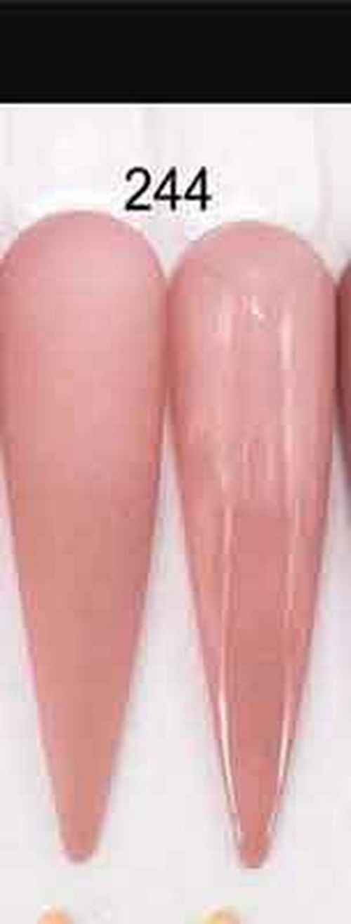 Nails Art Decor Acrylic 100g Bag Dipping Powder Nude Light Crystal Pink Manicure