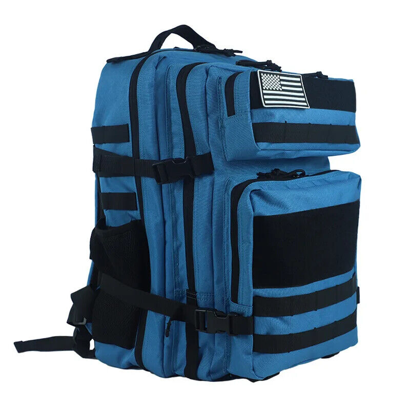 Tactical Backpack Training Gym Bag Hiking Camping Travel Army 3D Trekking