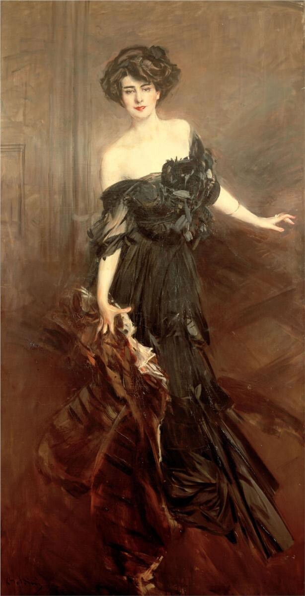 Dream-art Oil painting Mademoiselle-de-Nemidoff-Giovanni-Boldini-oil-painting @
