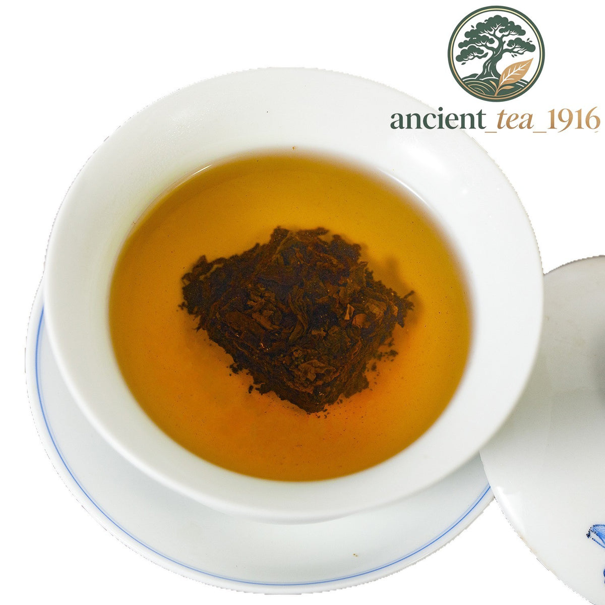 500g Pu'er Little Golden Brick Ripe Tea Mellow Aroma Large Leaf Pu Erh Tea