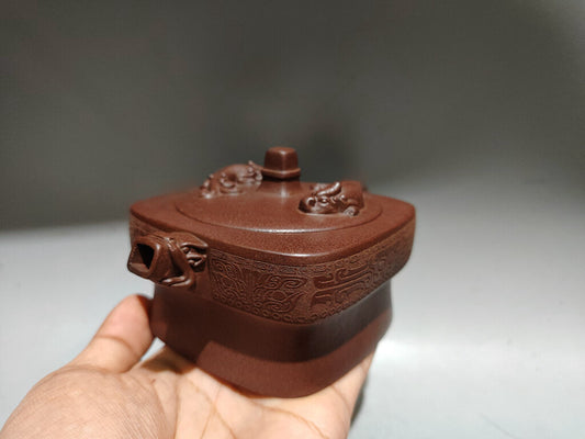 Chinese Yixing Zisha Clay Handmade Exquisite Dragon Teapot