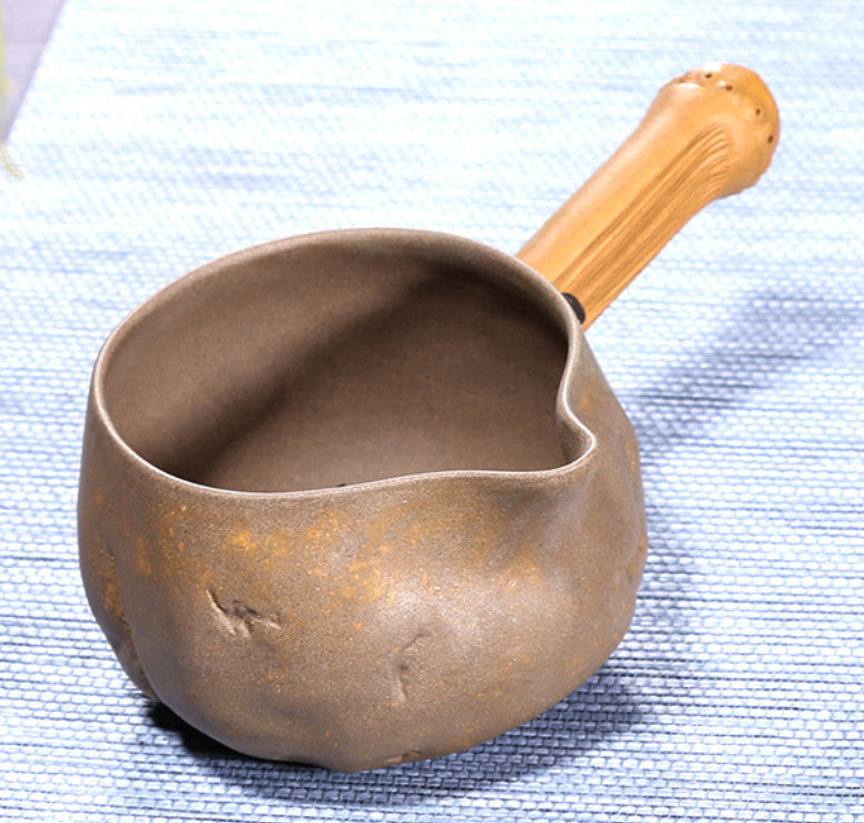 5.1"Fine Chinese Yixing Zisha Duan Clay Handmade Gongfu Teacup Gongdao Cup 225cc