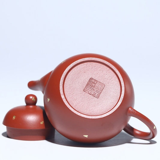Authentic Yixing Zisha Zhu Clay Tea Pot Marked Small Kungfu Pot Chinese Teapots