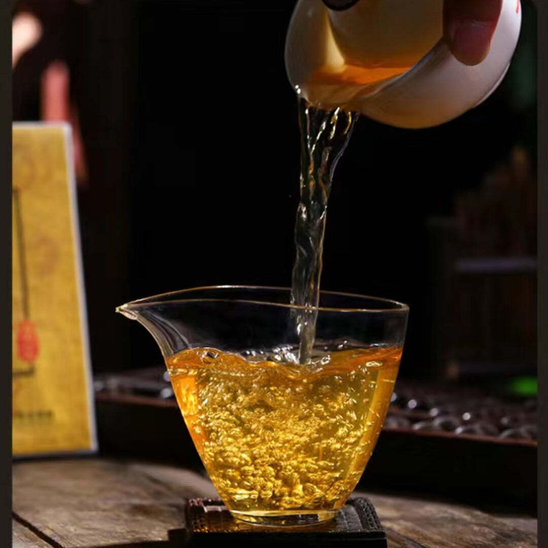 250g Raw Puerh Tea Brick Mansongjinzhuan Pu-erh Shengcha Organic Pu'er Green Tea