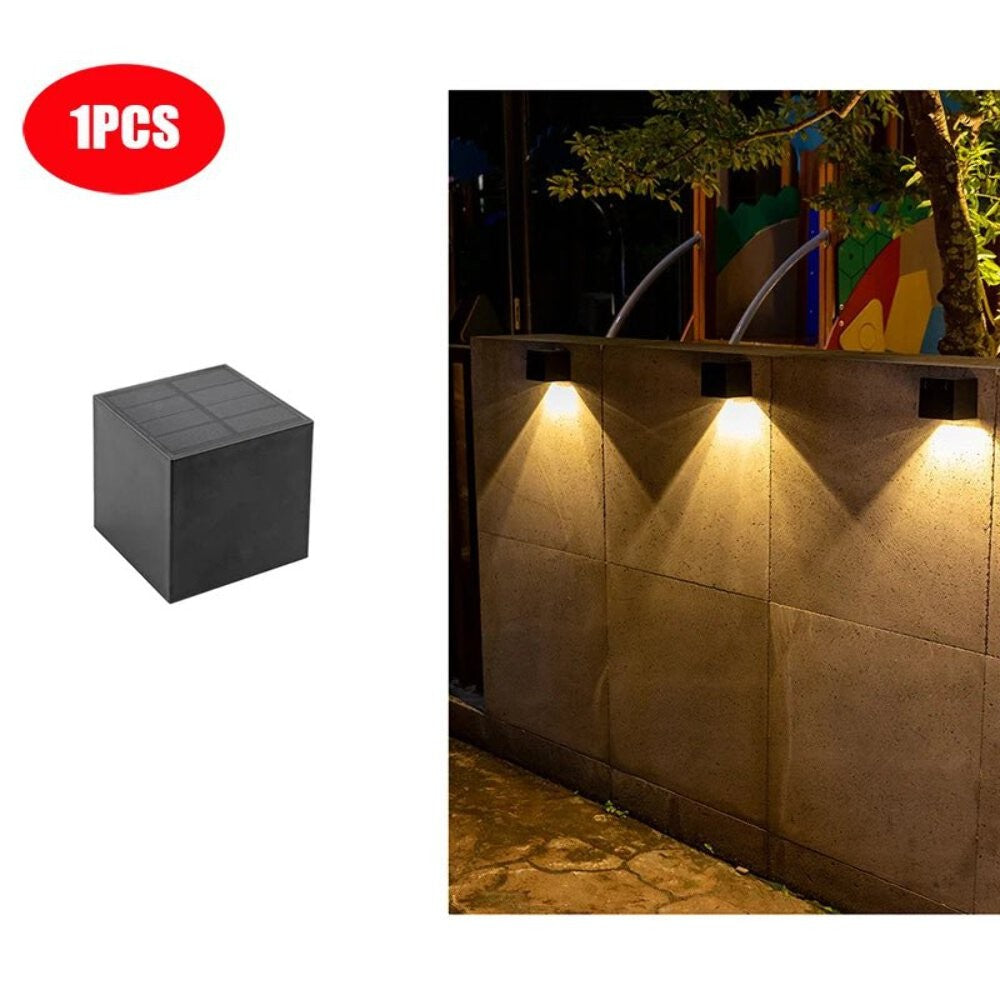 Solar Wall Lamp – Modern LED Outdoor Lighting