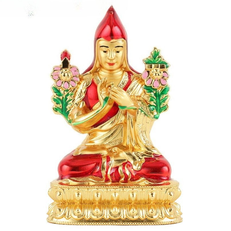 7cm New Omniscience Abdicate Nanga Gyatso Rinpoche Statue Mai Peng