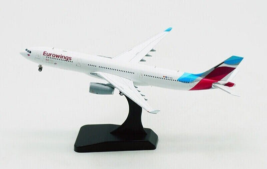 1:400 JC WINGS Eurowings AIRBUS A330-200 Passenger Airplane Diecast Plane Model