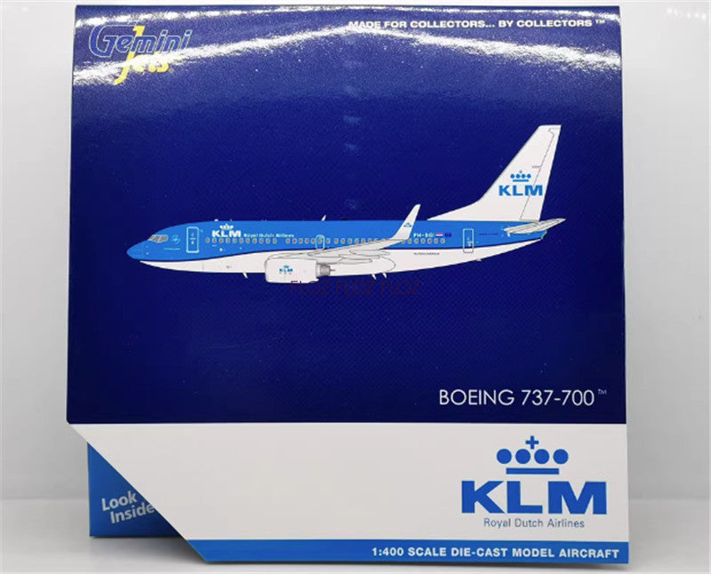 GeminiJets for KLM for Boeing B737-700 PH-BGI 1:400 Aircraft Pre-built Model