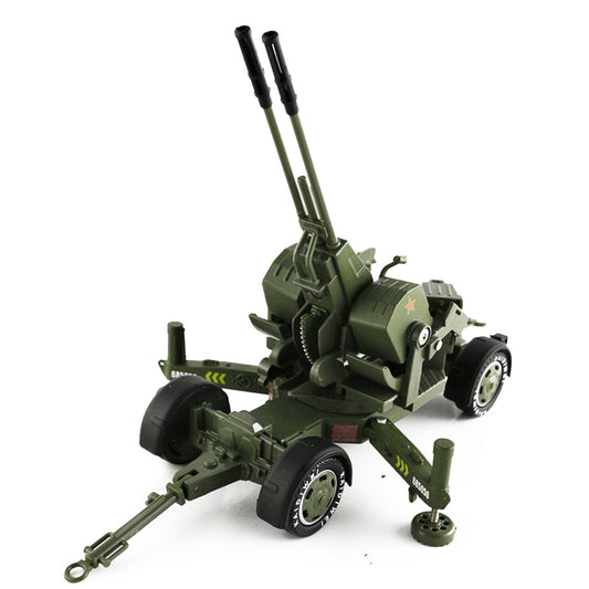 1/35 China PLA Type 90 35mm Double Barrel Antiaircraft Gun Military Model Gift