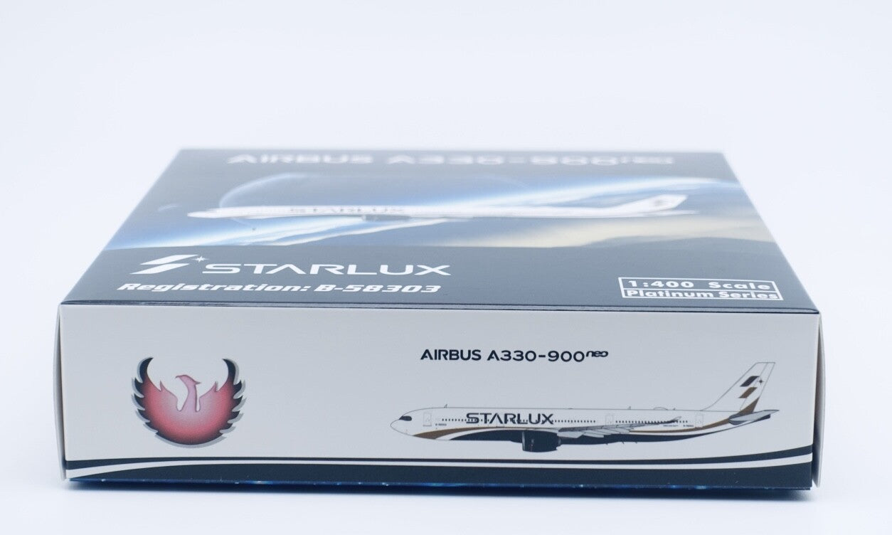 1:400 Phoenix Starlux Airlines A330-900neo Airplane Diecast Aircraft Model