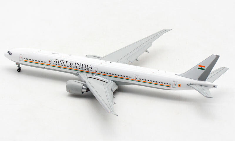 1:400 JC Wings INDIA BOEING 777-300ER Airplane Flap Down Diecast Aircraft Model