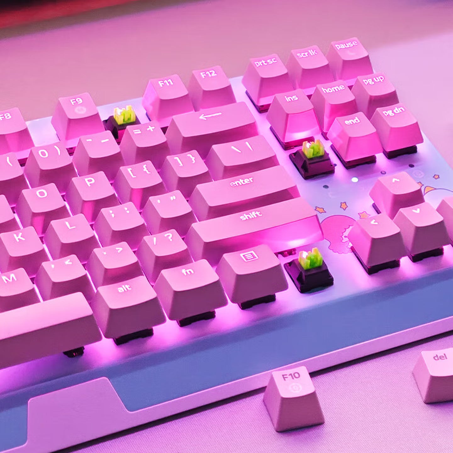 Razer x Sanrio Hello Kitty Blackwidow Keyboards TKL Mechanical + Mouse Combo