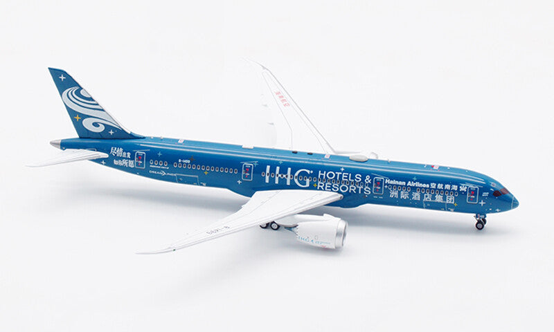 1:400 AV Models Hainan Airlines Plane Boeing 787-9 IHG Diecast Aircraft Mode