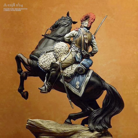 1/24 resin figures model Fantastic Medieval Knight Unassembled Unpainted