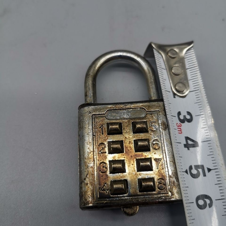 Small Combination Lock Luggage Lock Padlock Anti Theft Locker Lock for Bags Dorm