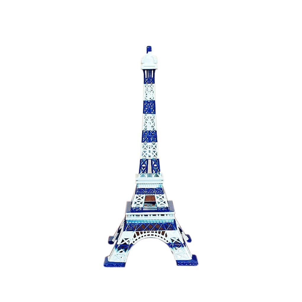 Home Decorations Metal Colorful France Paris Eiffel Tower Elegant Statue 18-25cm