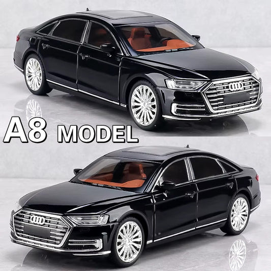 New 1:24 AUDI A8 Alloy Car Model Diecast Metal Toy Vehicles Car Model High Simul